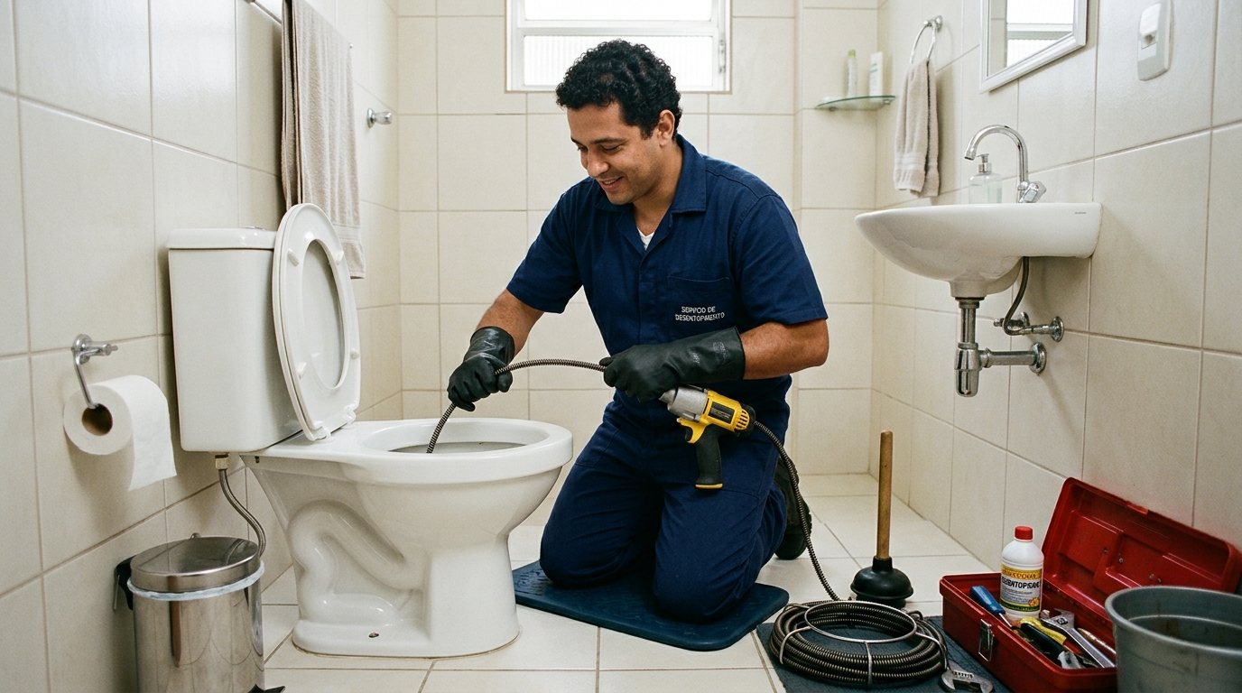 Atendimento em Vaso Sanitário em Ribeirão Preto‑SP
