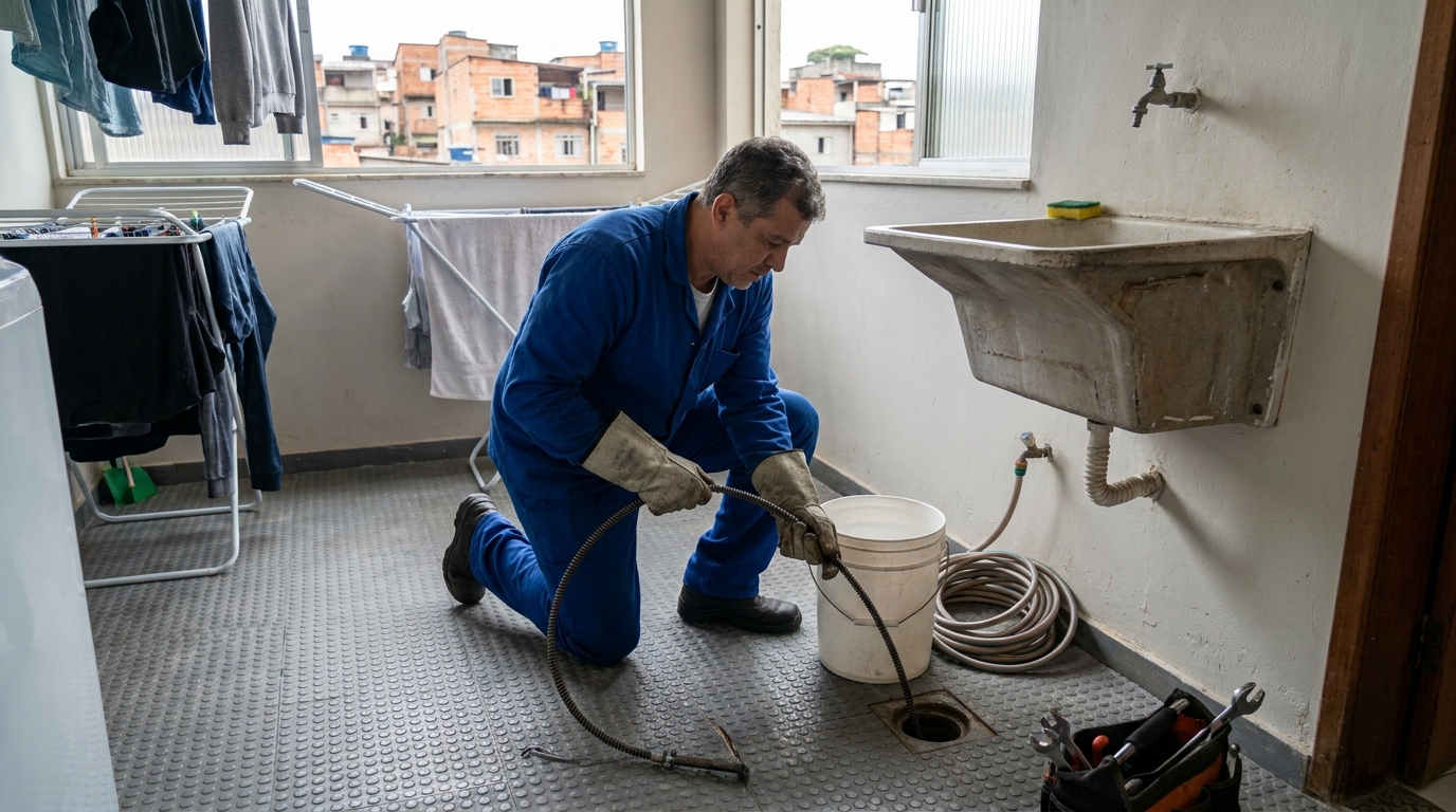 Desentupimento de Ralos Externos em Ribeirão Preto‑SP