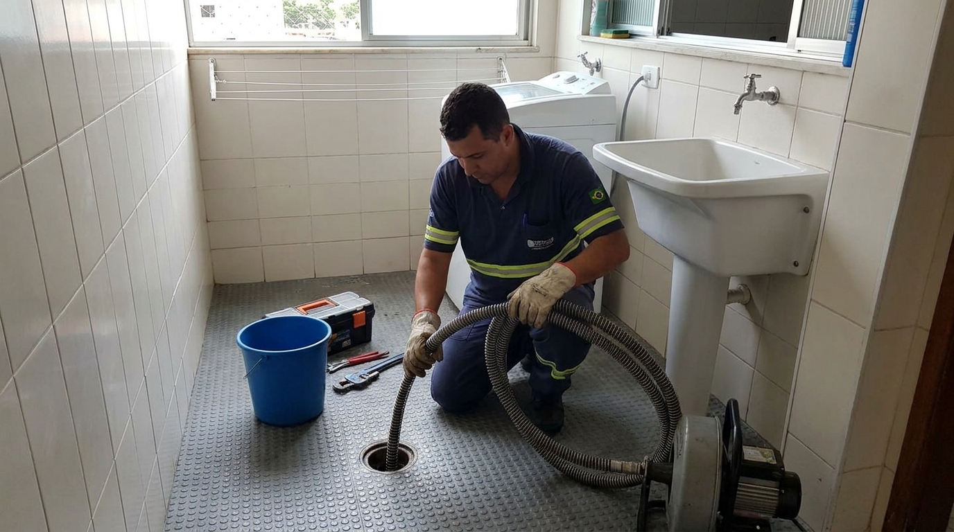Desobstrução na Cozinha em Ribeirão Preto‑SP